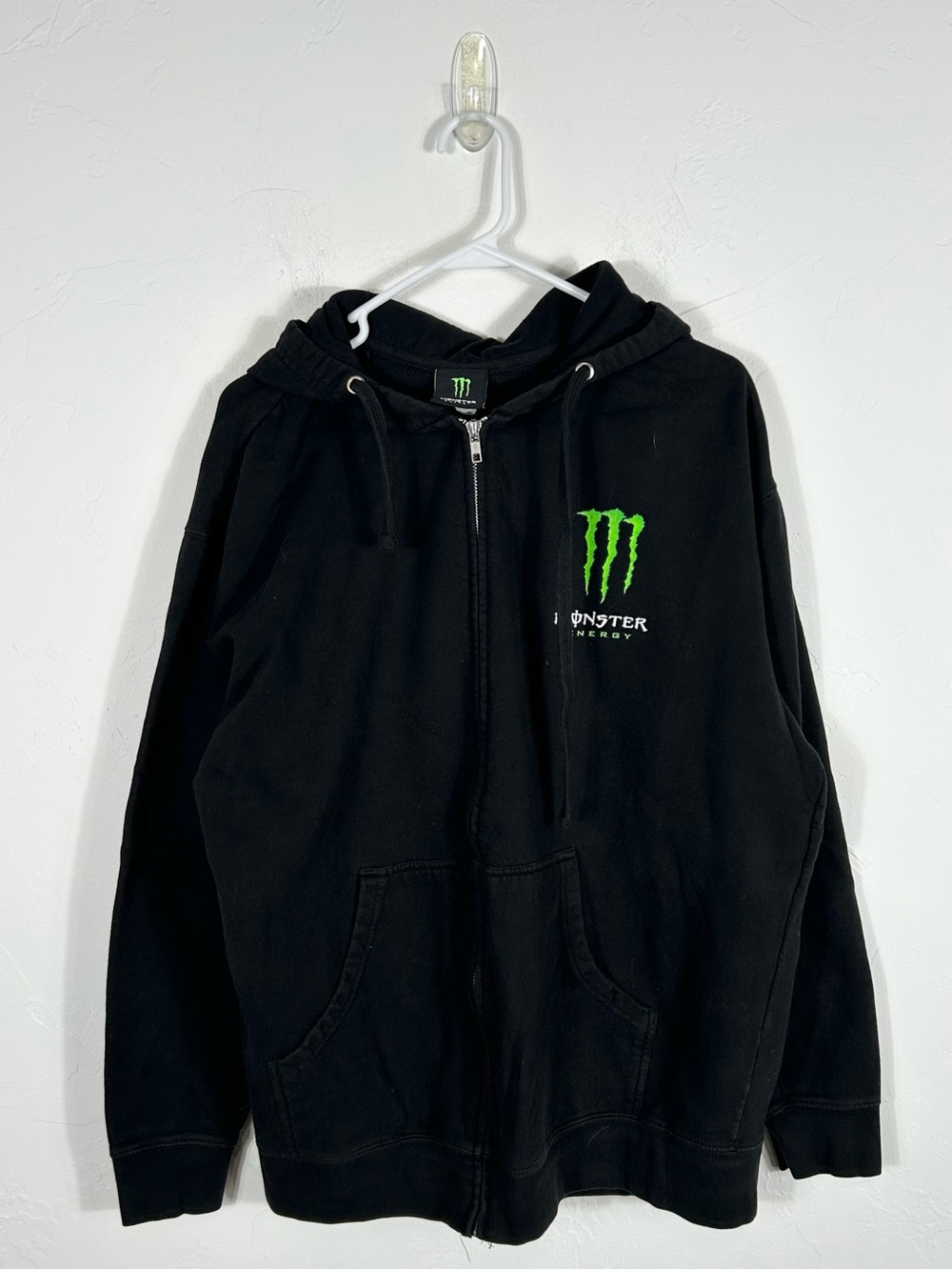 🔥🔥 MONSTER ENERGY Full Zip Sweatshirt Hoodie Jacket “Promo Edition” Sz XL - EUC